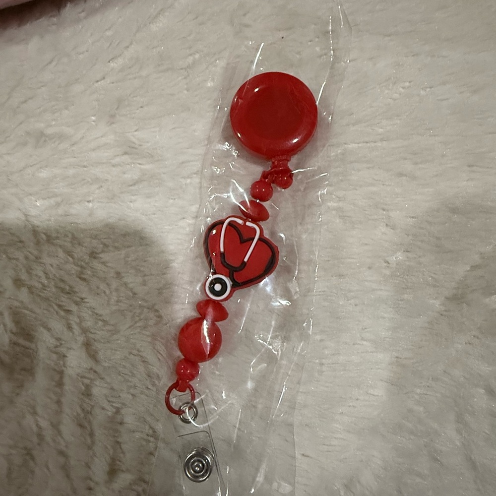 Red Heart Badge Reel
